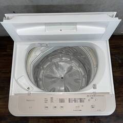 🔷🔶🔷ww5/26 Panasonic パナソニック NA-F6B2 全自動洗濯機 6kg 動作確認済 中古 家電 洗濯機 2023年製 ★直接引取歓迎 ◎🔷🔶🔷の画像