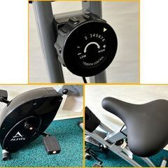 【自社配送は札幌市内限定】ALINCO/アルインコ ALFITS マグネットクロスバイク AFB4416 動作OK 中古【USED】の画像