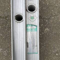 🔷🔶🔷ww5/27 2連はしご 全長5m20cm 縮長3m アルミ 梯子 はしご スライダー 高所 現場 工事 昇降器具 ★直接引取限定◎🔷🔶🔷の画像