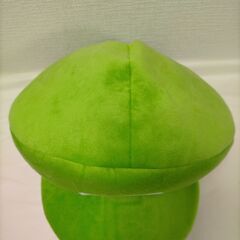 スーパーマリオブラザーズ Lロゴ ぬいぐるみキャップ　 ルイージの帽子　緑　ユニバーサルスタジオジャパン　お土産　251121-4Yの画像