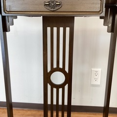 ヴィンテージ竹製コンソールテーブル【町田市再生家具】　252424の画像