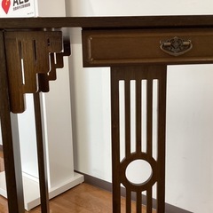 ヴィンテージ竹製コンソールテーブル【町田市再生家具】　252424の画像