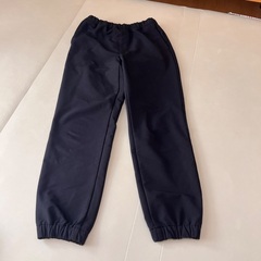 無印良品 婦人 防風裏起毛ストレッチイージージョガーパンツ S レディース 黒の画像