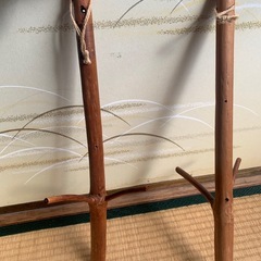 古道具が好きな方にどうぞ。壁掛け。木製
フックの画像