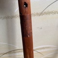 古道具が好きな方にどうぞ。壁掛け。木製
フックの画像