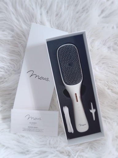 mous.（モウズ）：エレブラ 【ブラッシング+スカルプ+フェイスケア】電気バリブラシ