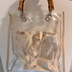 クリアバッグの画像