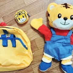 しまじろう セット（パペット・リュック・カスタネット ・幼稚園バス遊びセット）ベネッセBenesseの画像