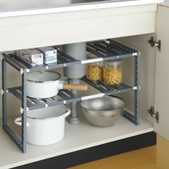 シンク下フリーラック 収納の画像