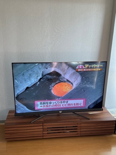 「値下げしました」TCL テレビ 55V型 4K 液晶