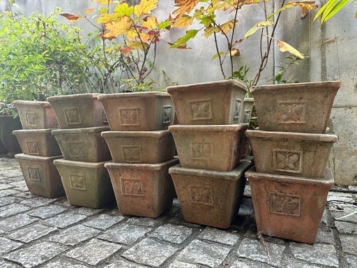 【まとめ売り】植木鉢　テラコッタ