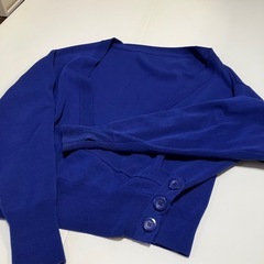 スピックアンドスパン　ミラノリブカシュクールプルオーバー  ブルーの画像