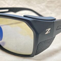 ZEQUE LOOF ゼクールーフ　偏光サングラス F-2040 マットブラック TRUEVIEW SPORTS/ BLUE MIRROR トゥルービュースポーツ／ブルーミラー 釣り　バスフィッシングの画像