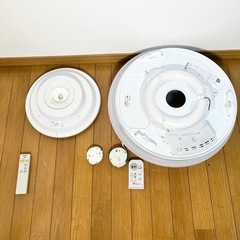 室内灯　2個セット　2024年製　リモコン付の画像