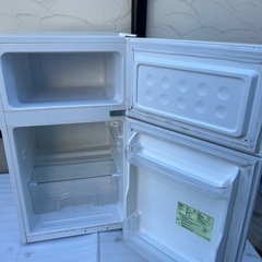 ハイアール　冷凍冷蔵庫　ミニ2ドア　JR-N85A 2015年製の画像