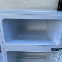 ハイアール　冷凍冷蔵庫　ミニ2ドア　JR-N85A 2015年製の画像