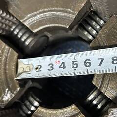 🔷🔶🔷ww5/20 四つ爪単動チャック 旋盤チャック　直径3000mm 中古 工具 旋盤 四つ爪チャック 丸材 クランプ 道具 ★直接引取歓迎🔷🔶🔷の画像