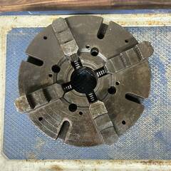 🔷🔶🔷ww5/20 四つ爪単動チャック 旋盤チャック　直径3000mm 中古 工具 旋盤 四つ爪チャック 丸材 クランプ 道具 ★直接引取歓迎🔷🔶🔷の画像