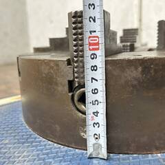 🔷🔶🔷ww5/20 四つ爪単動チャック 旋盤チャック　直径3000mm 中古 工具 旋盤 四つ爪チャック 丸材 クランプ 道具 ★直接引取歓迎🔷🔶🔷の画像