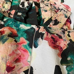 asos　トレンチコート　花柄　未使用の画像