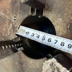 🔷🔶🔷ww5/19 三つ爪 スクロールチャック 旋盤チャック直径2300mm 中古 工具 旋盤 三つ爪チャック 丸材 クランプ スクロール 道具 ★直接引取歓迎🔷🔶🔷の画像