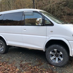 平成11年　スペースギア4WD ディーゼル　リフトアップ　エンスタ　社外マフラーの画像