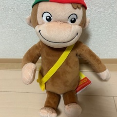 おさるのジョージ　ぬいぐるみ　タグ付きの画像