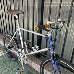 [商談中]🔹ミニベロ FUJI HELION 前後タイヤ新品✨ 定価 : 55,000円の画像