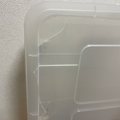 【0円】ニトリ ベッド下収納ボックス（キャスター付き）×2の画像