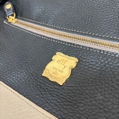 美品⭐️efffy 日本製ハンドメイド レザーショルダーバッグの画像