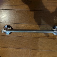 レバー式  吸盤 伸縮 タオル掛け ステンレス 伸縮式の画像