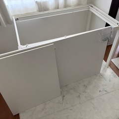 IKEA 拡張テーブルVIHALS ヴィーハルス（白）の画像