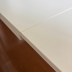 IKEA 拡張テーブルVIHALS ヴィーハルス（白）の画像