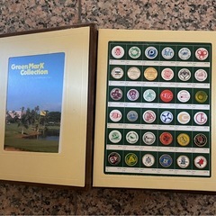 GOLF CLUB MARK COLLECTION ゴルフクラブマークコレクション　ブックケースの画像