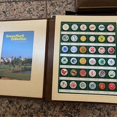 GOLF CLUB MARK COLLECTION ゴルフクラブマークコレクション　ブックケースの画像