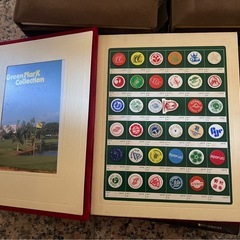 GOLF CLUB MARK COLLECTION ゴルフクラブマークコレクション　ブックケースの画像