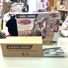 新品未使用　ブラック&デッカー ハンドクリーナー（充電式） Z-PD1200 レッドの画像