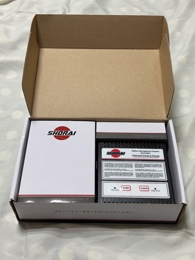 SHORAI ショーライ　バッテリー　バッテリーマネージメントシステム充電器