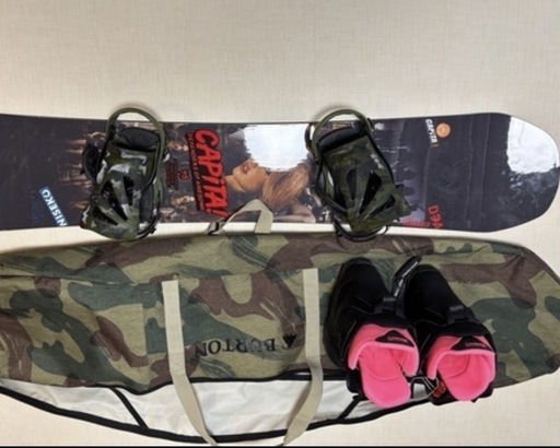 スノーボード一式　BURTUN