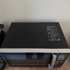 電子レンジ2000円の画像