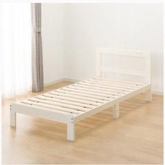 超美品⭐︎ニトリ ベッドフレーム（ルカ5）、別売り引き出し×2の画像