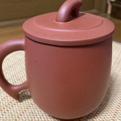 中国茶器　紫砂　保健杯　宜興の画像