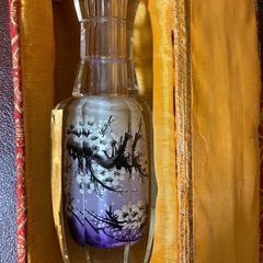 中国骨董品 内画 手描き アート花瓶　鼻煙壺の画像