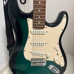 お値打ち! !ストラトタイプ エレキギター+ソフトケース+ギタースタンド+ストラップの画像