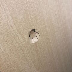 A-599【リユースのサカイ野々市店】ジモティ来店特価‼ 飾り棚 ブラウン 木製 クリーニング済みの画像