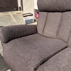 ニトリ 電動ソファ リクライニングソファ　2人掛けの画像