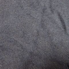 ( E-18 )Paul Smith ポールスミス マフラー 刺繍ロゴ ネイビー 紺色 フリンジ 中古の画像