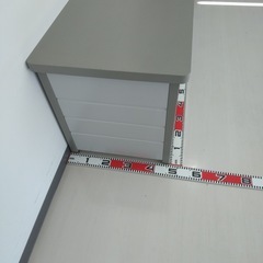 スチールベンチストッカー【町田市再生家具】　252422　鍵付きの画像