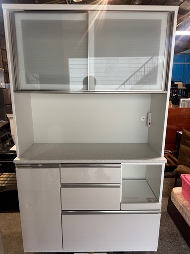 ニトリ 食器棚 幅120cm 美品 使用3年未満 定価10万円クラス