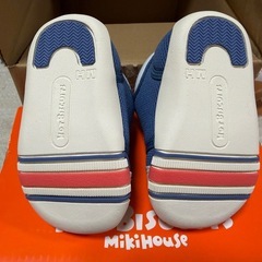 【美品
】ミキハウス　靴　ほぼ新品の画像